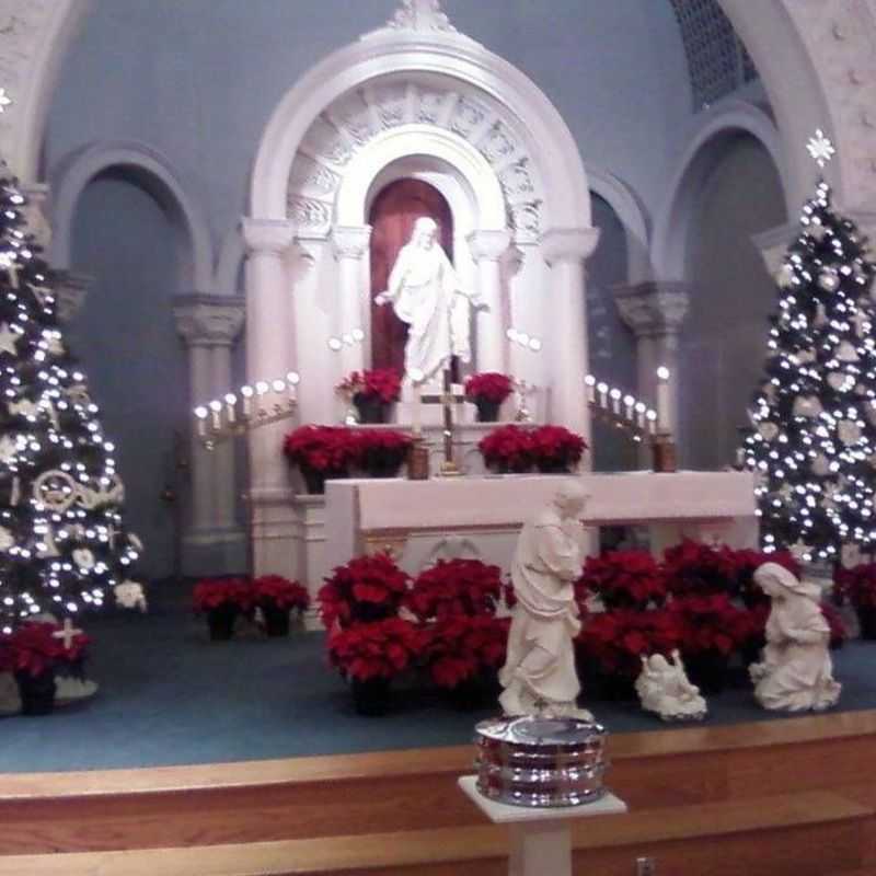 Trinity Lutheran Church at Christmas