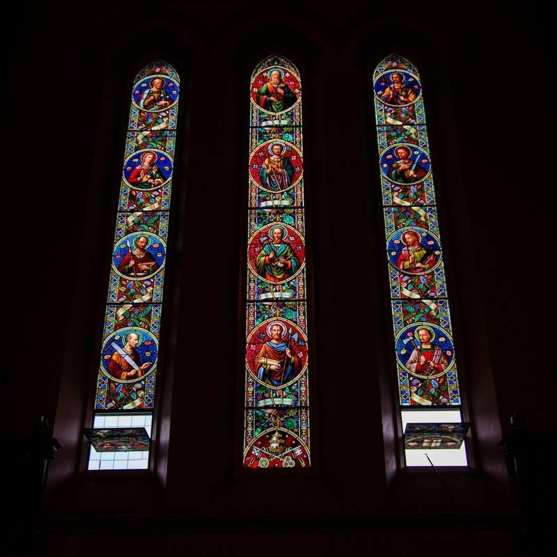 St Peter's stained glass