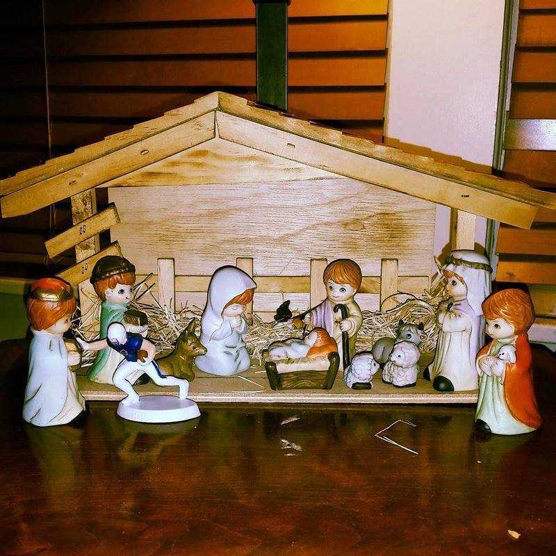 Another Nativity by one of our church families