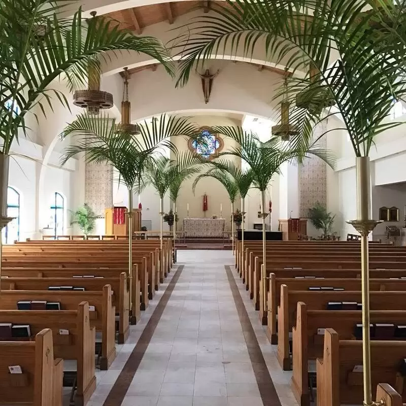 The sanctuary - Palm Sunday