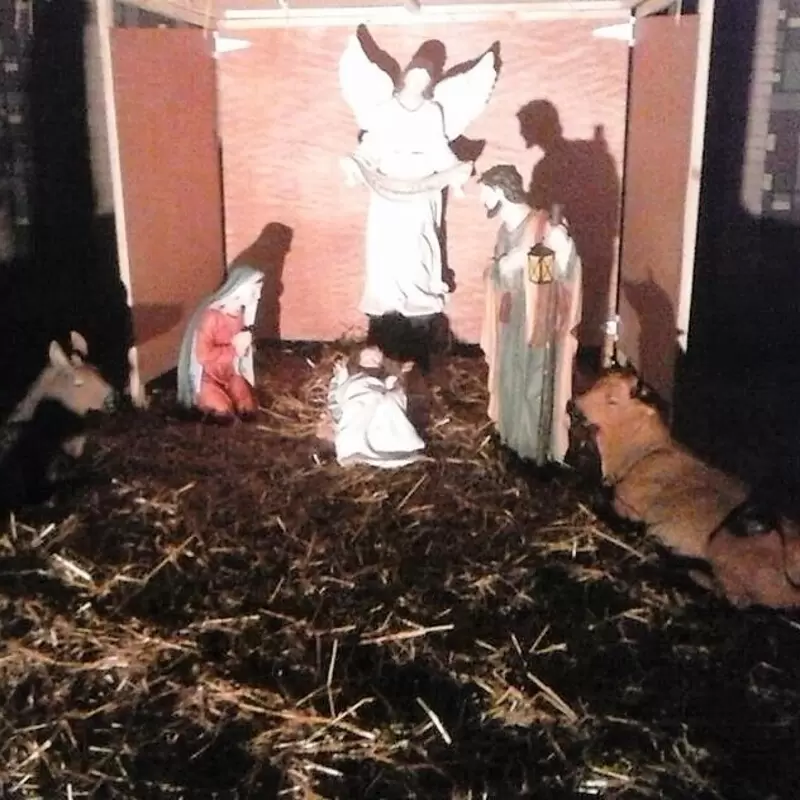 Nativity Scene at St. Saint Anthony's Catholic Church Colleton County