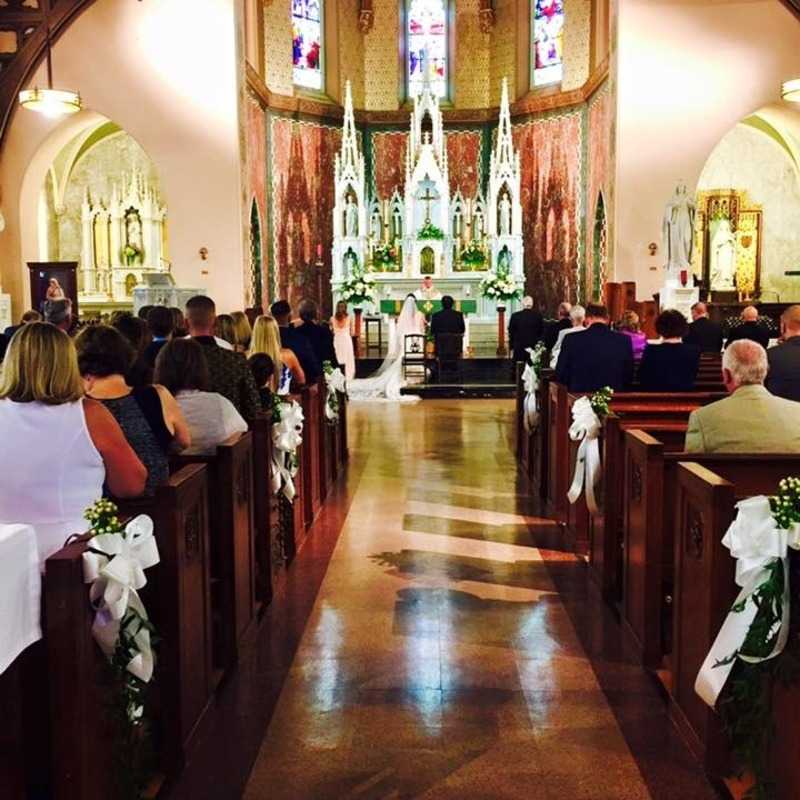 A wedding at St. Lawrence