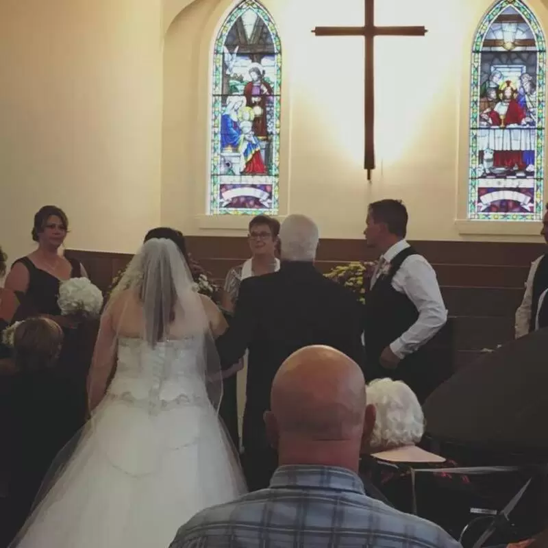 Wedding at St. Paul's United Church Bancroft