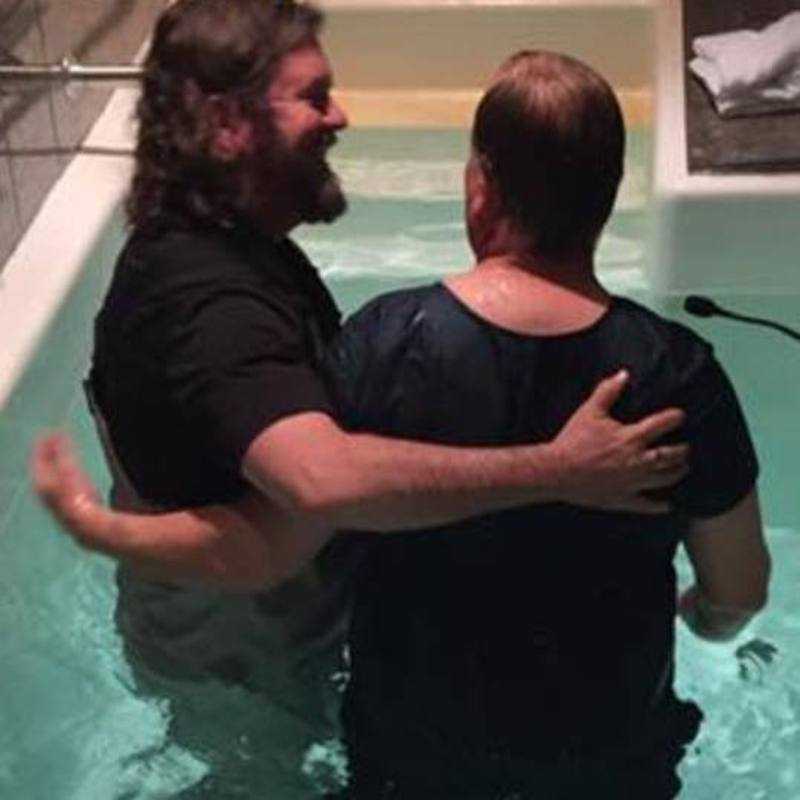 Central Church water baptism