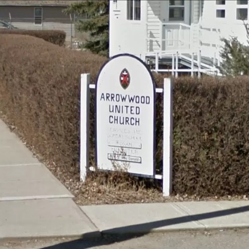 Buffalo Hills United Church sign