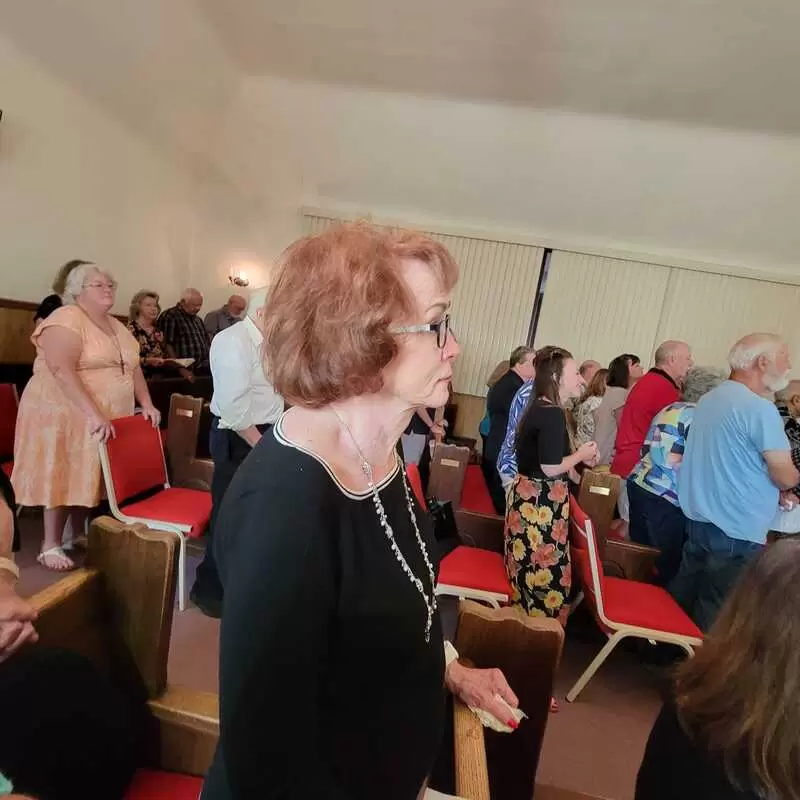 Celebration at Marley UMC before closing at the end of June 2023 - photo courtesy of Julie Lewis