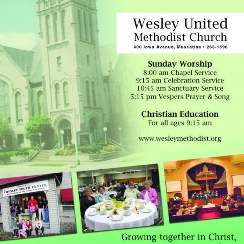 Wesley United Methodist Church - Muscatine, Iowa