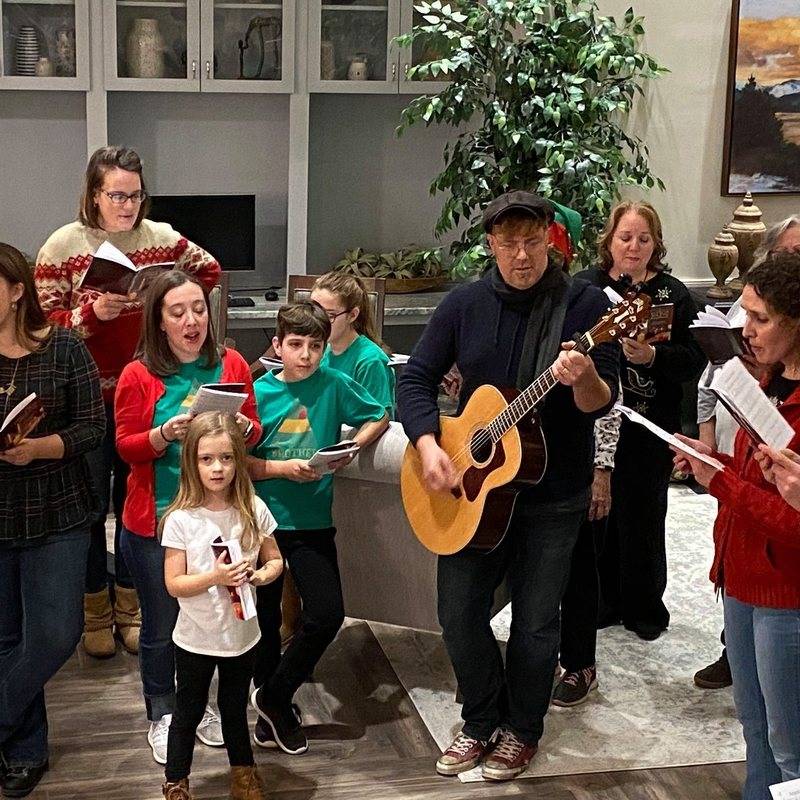Caroling at the Waterford 2019