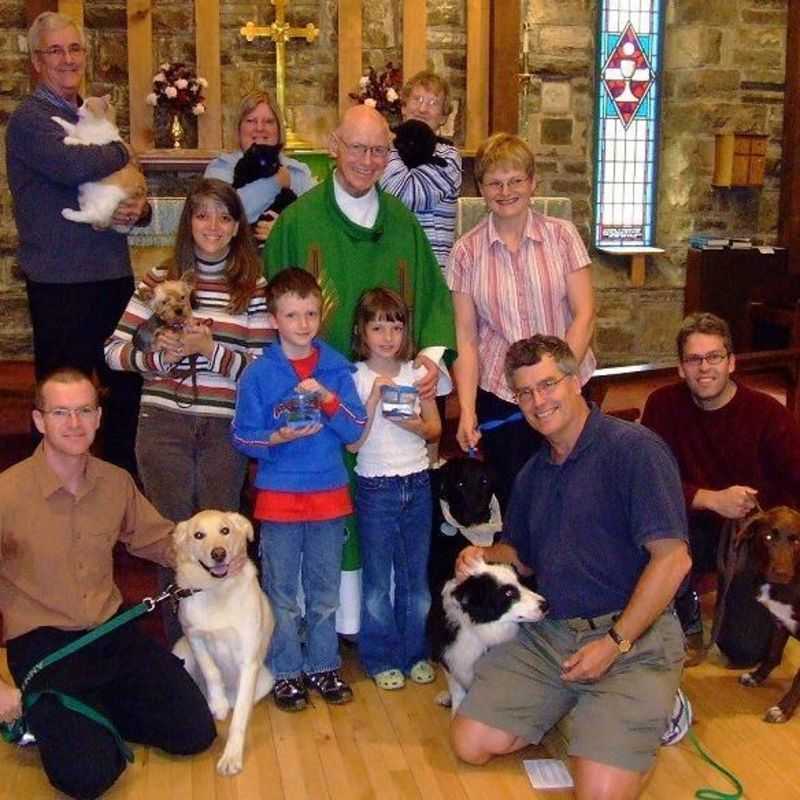 The Blessing of Animals, St. Francis Anglican, Mindemoya