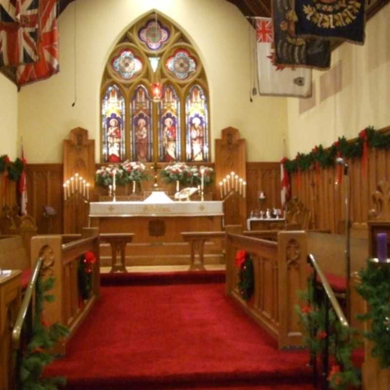 Inside Church of St. John the Evangelist Thunder Bay