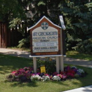 St. George's church sign