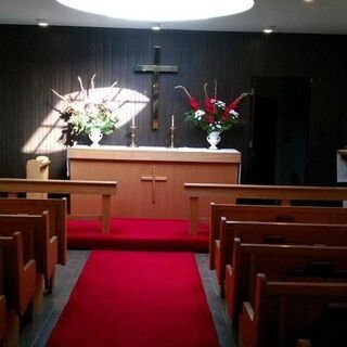The chapel where we hold our Sunday 8:30am traditional service