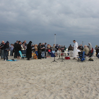 Easter SonRise service on the beach