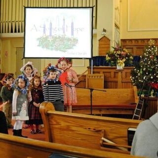 Sunday before Christmas 12/23/12 - Sunday School Children sing