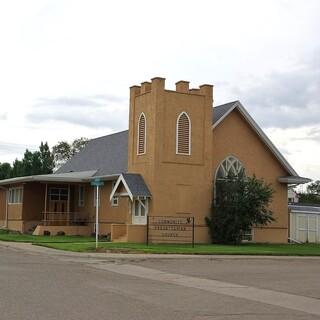 Community Presbyterian Church Fairview, Montana - photo courtesy of Churches of the West blog