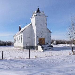 Green Valley Lutheran Church Broderick SK - photo courtesy of Mike Fedyk