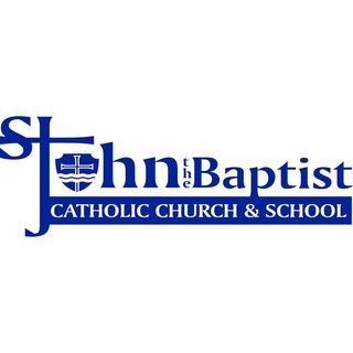 St John the Baptist Catholic Church and School logo