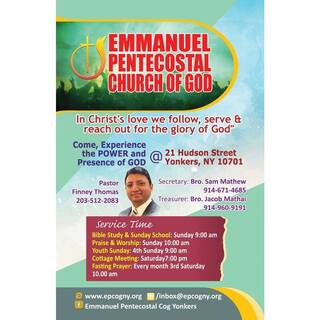 Emmanuel Pentecostal Church of God Yonkers, New York