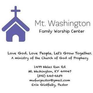 Mount Washington Family Worship Center (Church of God of Prophecy) - Mount Washington, Kentucky