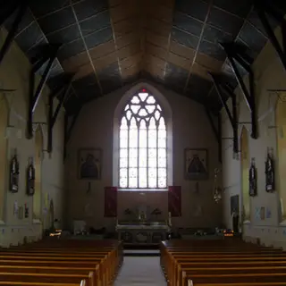 St. David's Church Oylegate interior