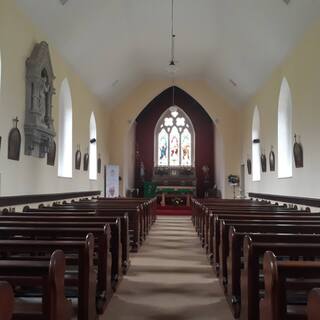The sanctuary - photo coutesy of https://www.facebook.com/ChurchesIr/
