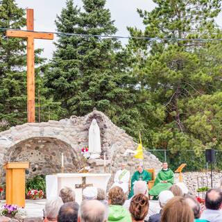 Holy Angels Grotto Blessing & Outdoor Mass - Sunday, July 22 2018