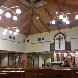 Inside our church