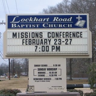 Lockhart Road Baptist Church Denham Springs, Louisiana