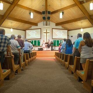 Sunday worship at Peace Church