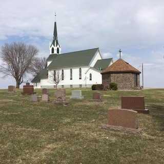 Wang Lutheran Church Cemetery - photo courtesy of Thomas Froland
