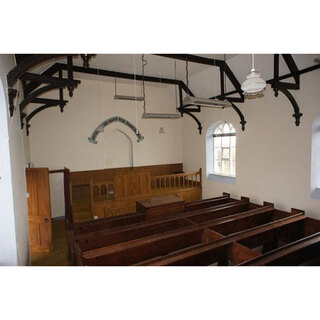Downicary Methodist Church interior - photo courtesy of Broadwoodwidger Local History Society