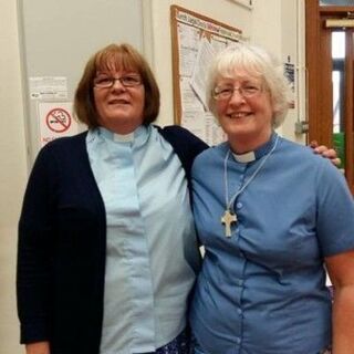 Rev Anna Flindell and Rev Jane Sperring