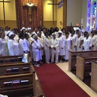 Members of Phi Delta Kappa Sorority Inc at Christ Episcopal Church