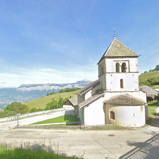 Eglise St Jean-baptiste Saint Jean Le Vieux, Rhone-Alpes