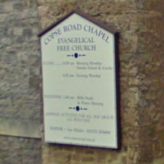 Copse Road Chapel sign