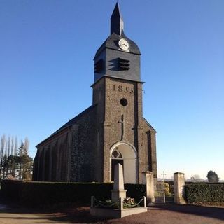 Eglise De Wadicourt Dompierre Sur Authie, Picardie