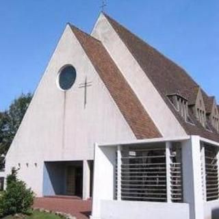 Eglise Assomption De La Ste Vierge Fort Mahon Plage, Picardie