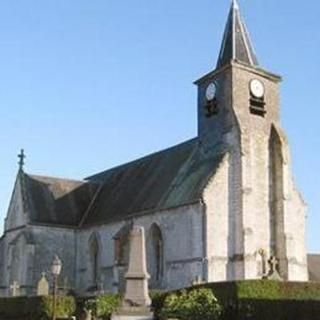Eglise Saint Martin Regniere Ecluse, Picardie