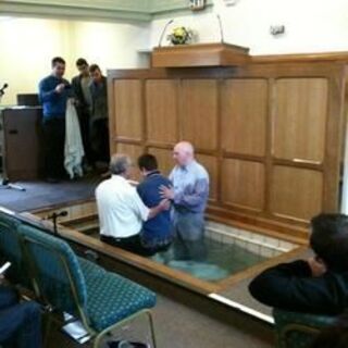 Water baptism at DBC