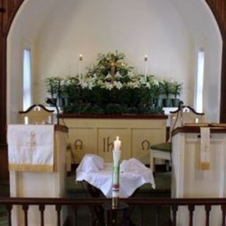 Altar at Easter