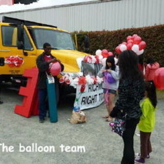 Canada Day Parade - the Balloon Team