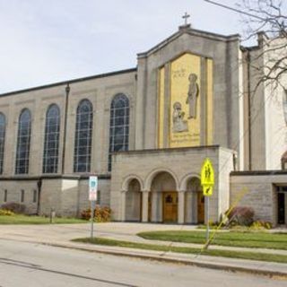 Exterior of the Cathedral of St. Peter, Rockford