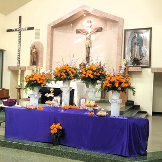 The altar - photo courtesy of Ignacia Gonzalez