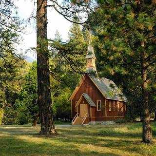 Our Lady of the Snows Yosemite Valley Chapel - Yosemite, California