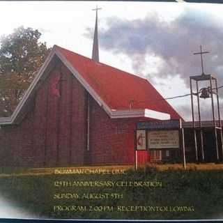 Bowman Chapel United Methodist Church - Guthrie Center, Iowa