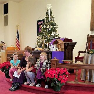 Celebrating Advent with the children in worship