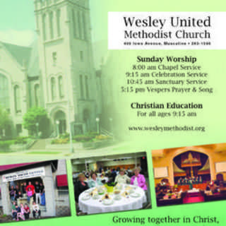 Wesley United Methodist Church - Muscatine, Iowa
