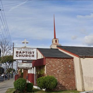 Mt Tabor Missionary Baptist Church Los Angeles, California