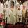 Ordination of Tim Kehoe: (l-r) Carol Hotte, Mavis Brownlee, Tim Kehoe, Mary McDowell-Wood, John H Chapman.