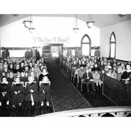 Trinity's congregation, c. 1950's